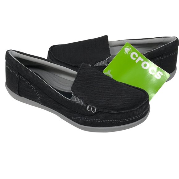 Crocs Women's Valu II Canvas Loafer (Size 5M) - Picture 1 of 4